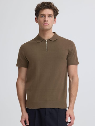 Casual Friday - Camiseta ' CFLoka ' en marrón: frente