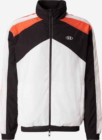 Giacca sportiva di UNDER ARMOUR in bianco: frontale
