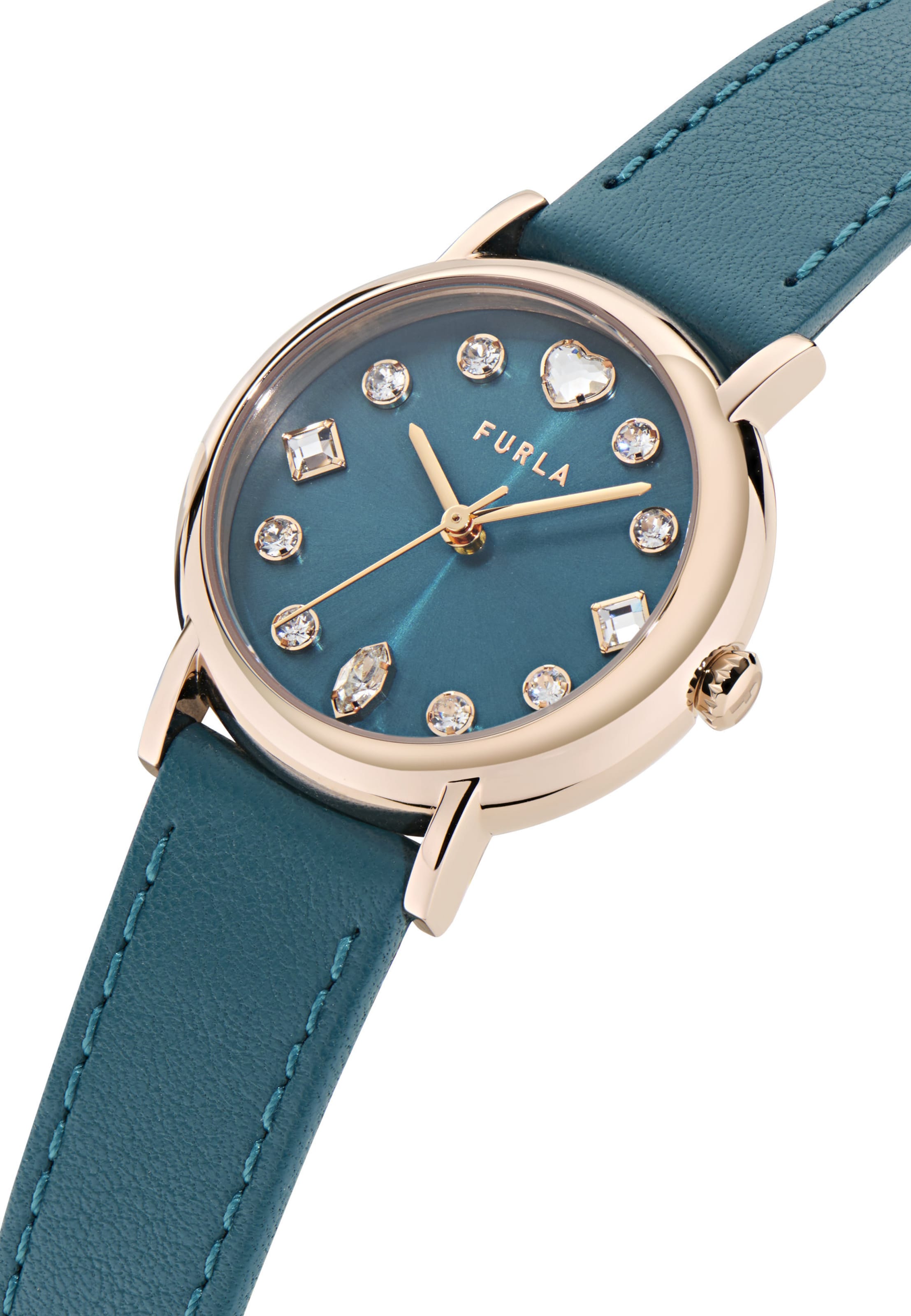 FURLA Analoguhr in Blau