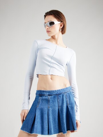 Gina Tricot Shirt in Blau: Vorderseite