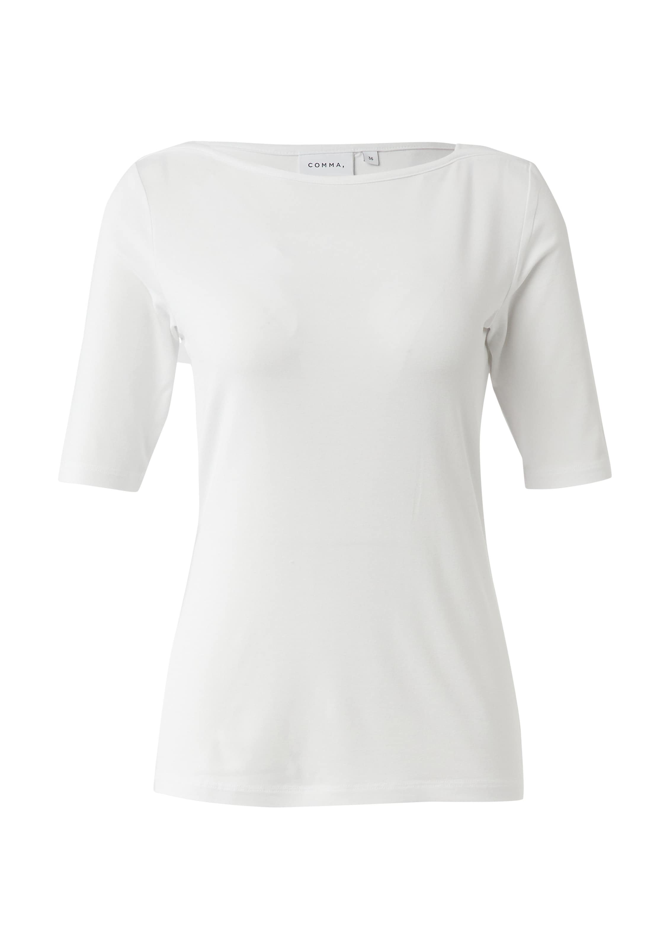 COMMA Μπλουζάκι σε λευκό: μπροστά