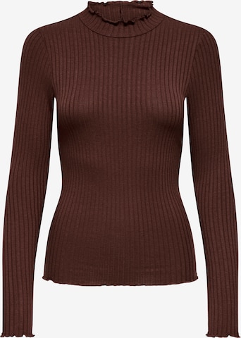 JDY T-shirt 'JDYFRANSISKA' i röd: framsida