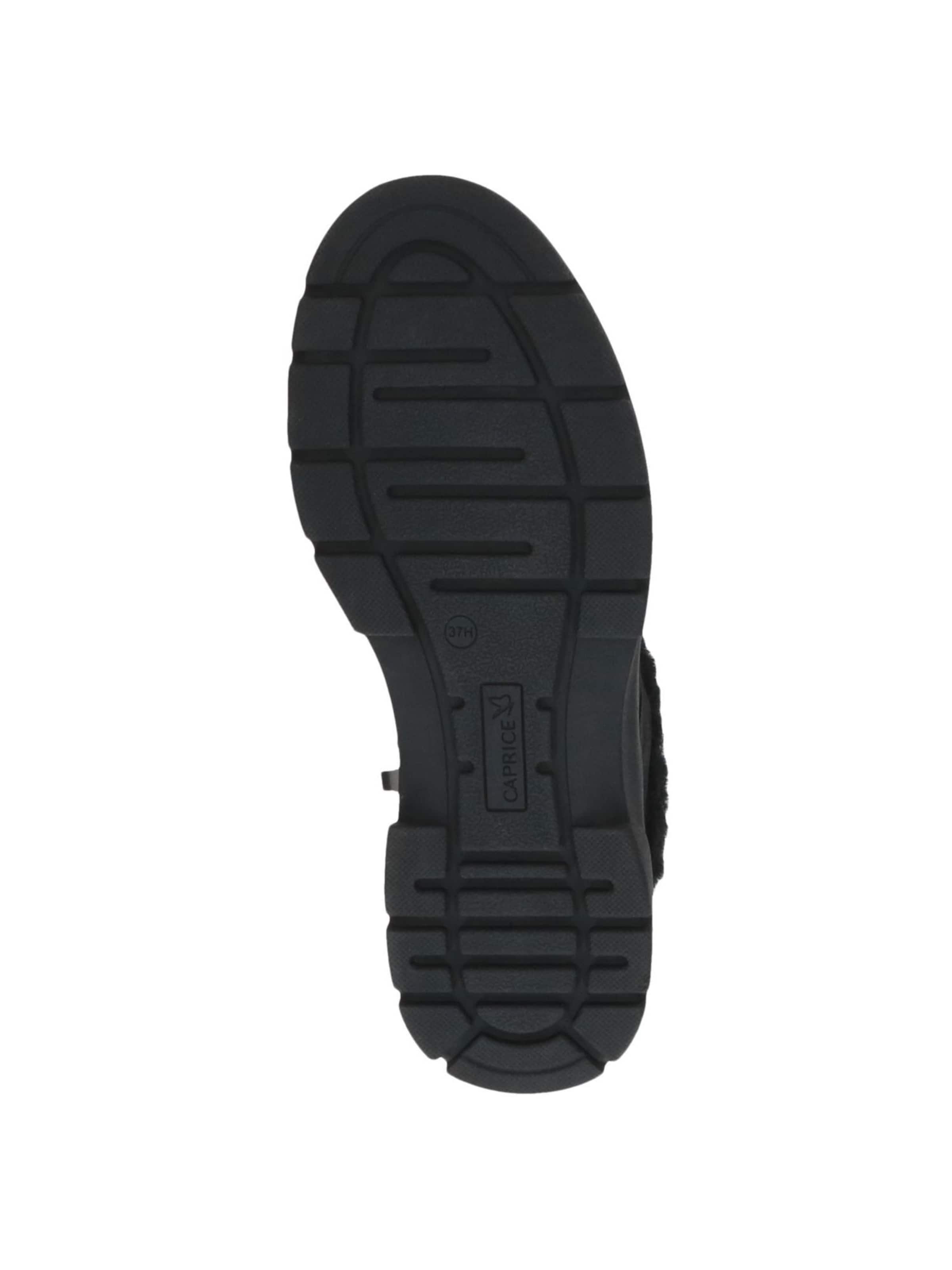 CAPRICE Schnürstiefelette in Schwarz