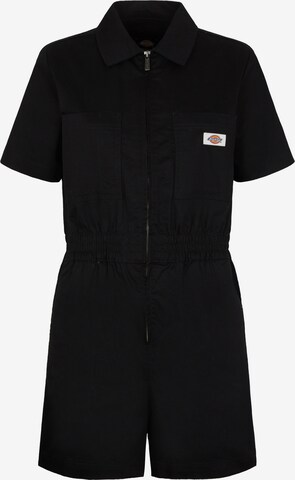 DICKIES Jumpsuit 'VALE' in Zwart: voorkant