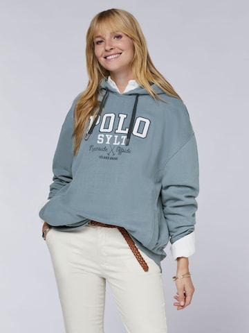 Polo Sylt Sweatshirt in Blue: front