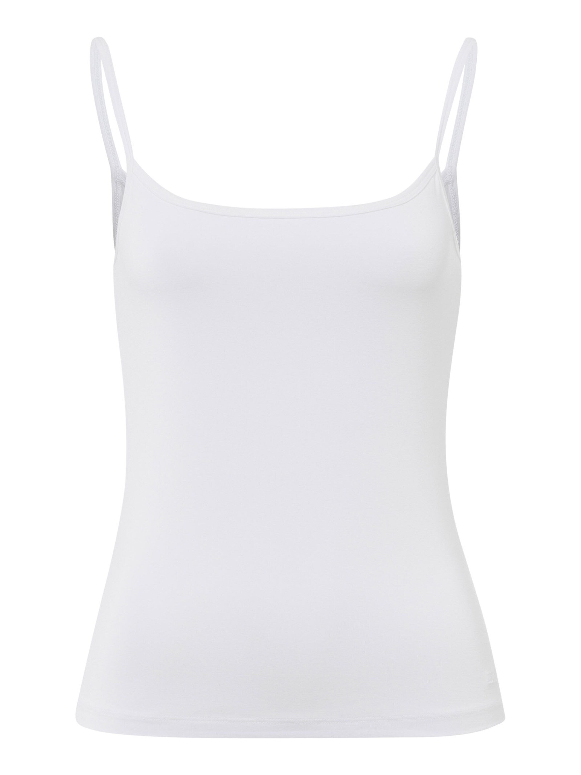 Les Lunes Top 'Elizaa' in Weiß: Vorderseite