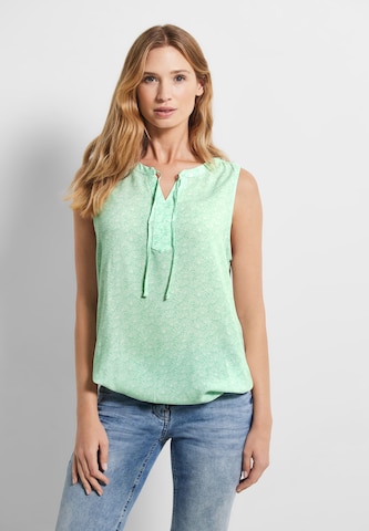 CECIL Blouse in Green: front