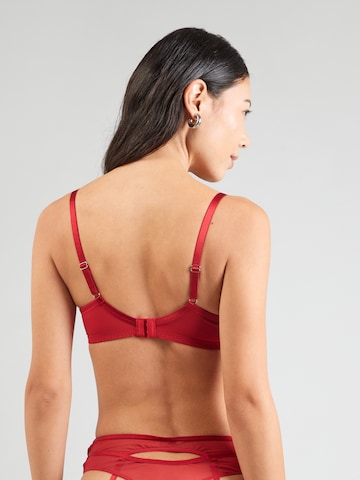 T-shirt Reggiseno 'WHITNEY UF' di Hunkemöller in rosso