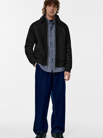 Pull&Bear Between-Season Jacket in Black