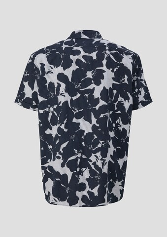 s.Oliver Red Label Big & Tall Regular fit Button Up Shirt in Blue