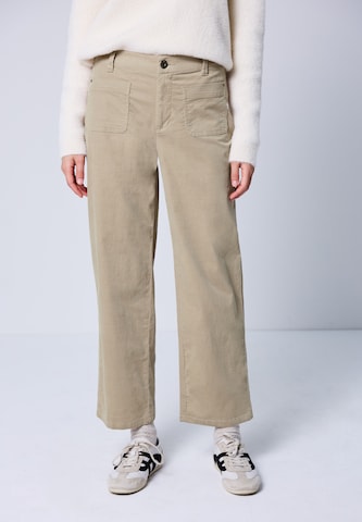 Street One Studio Loose fit Pants in Beige: front