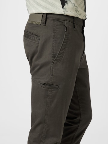 G-Star RAW - Skinny Calças chino em verde