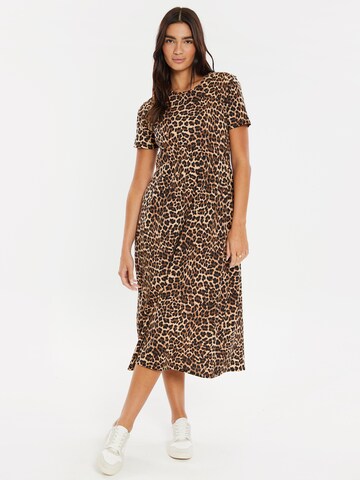 Threadbare Summer dress 'Danni' in Brown: front