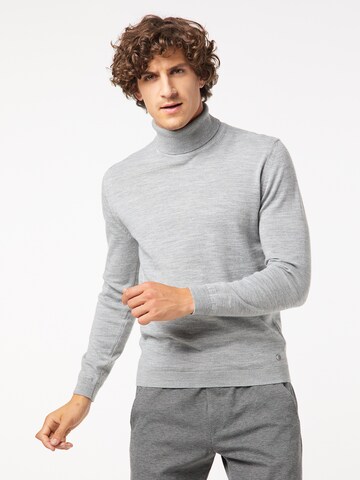 PIERRE CARDIN Pullover 'Voyage' in Grau: Vorderseite