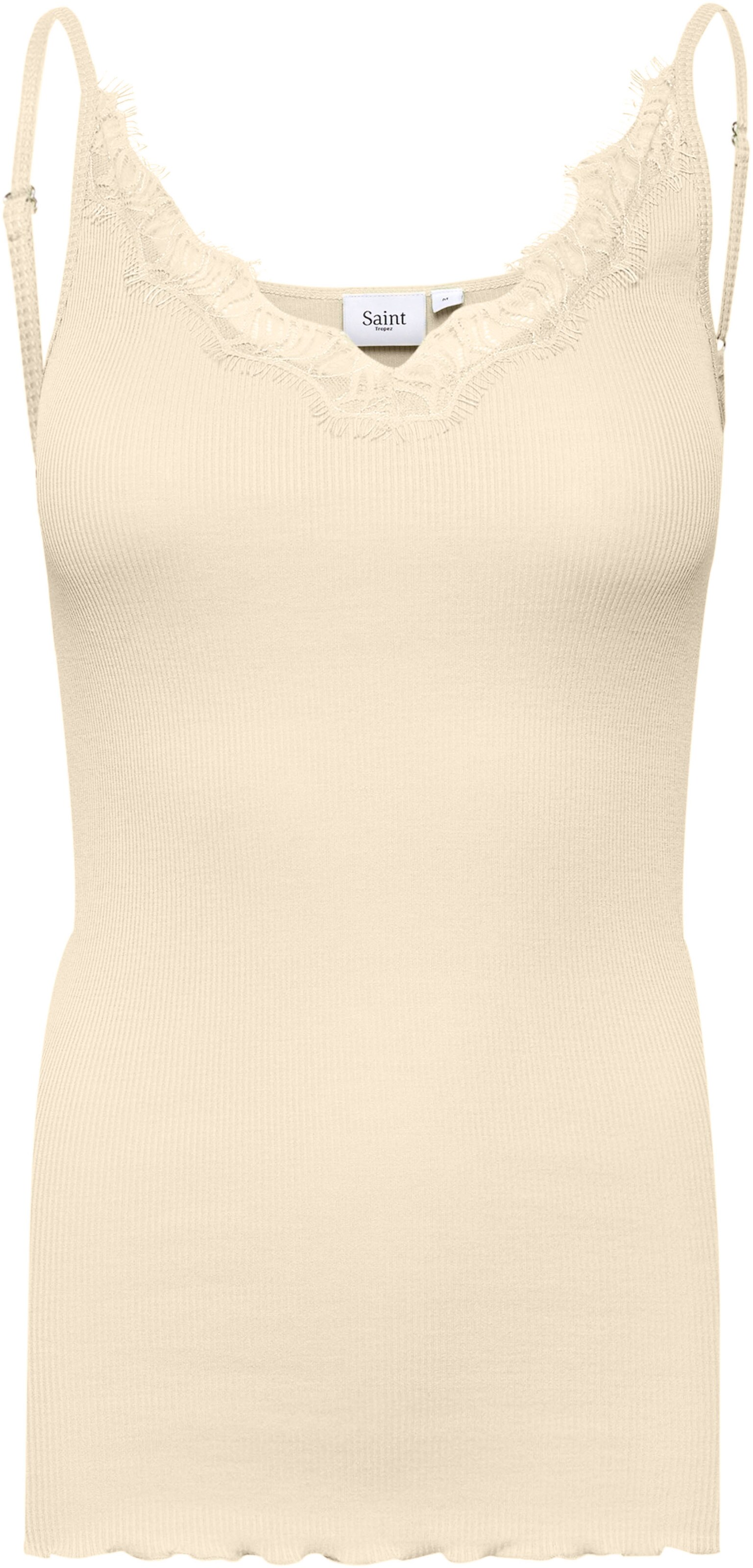 SAINT TROPEZ Top 'Maya' in Beige: Vorderseite