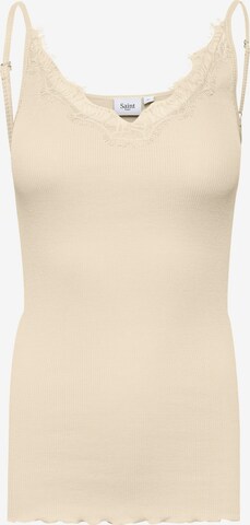 SAINT TROPEZ Overdel 'Maya' i beige: forside