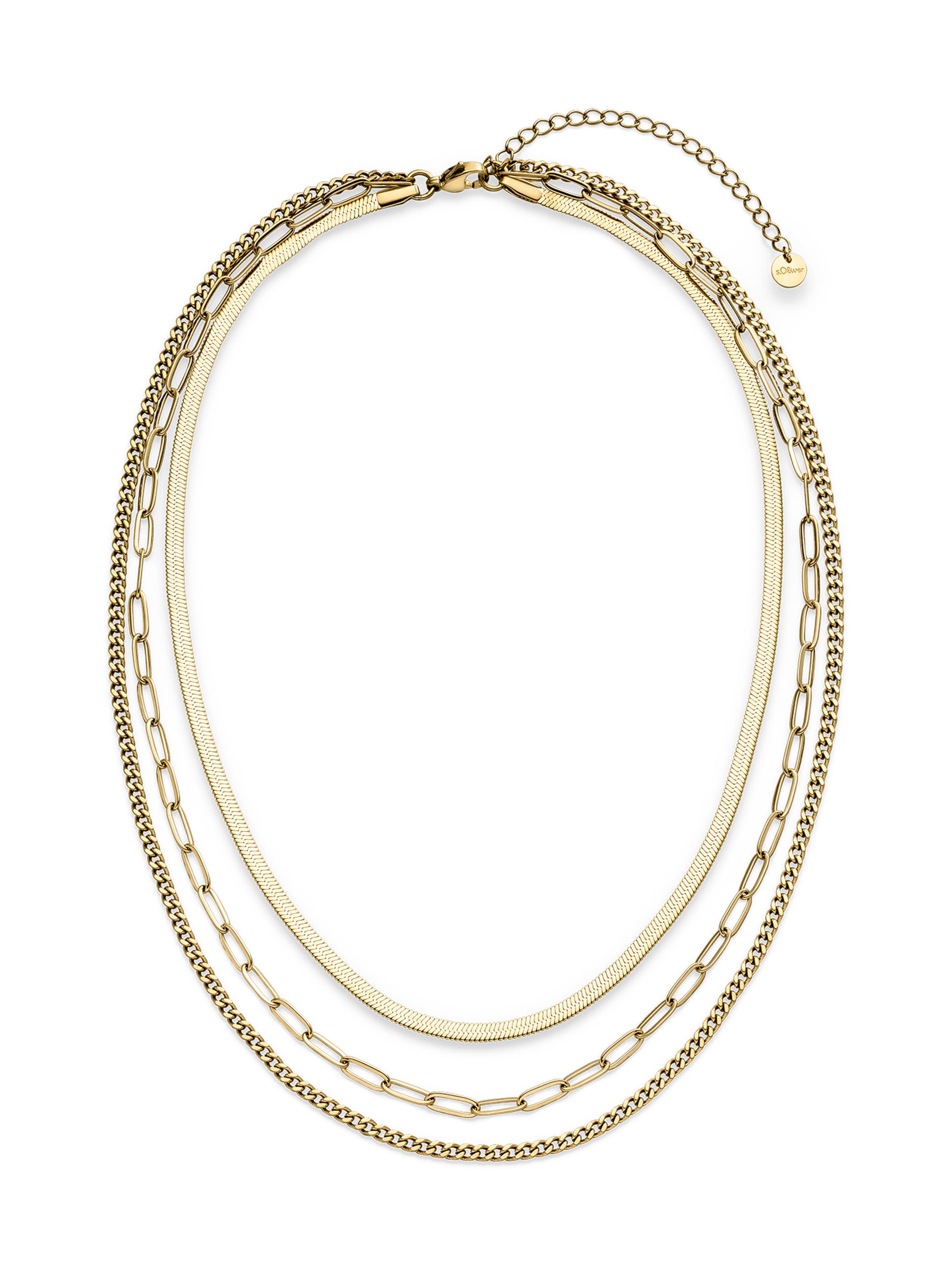 s.Oliver Kette in Gold: Vorderseite