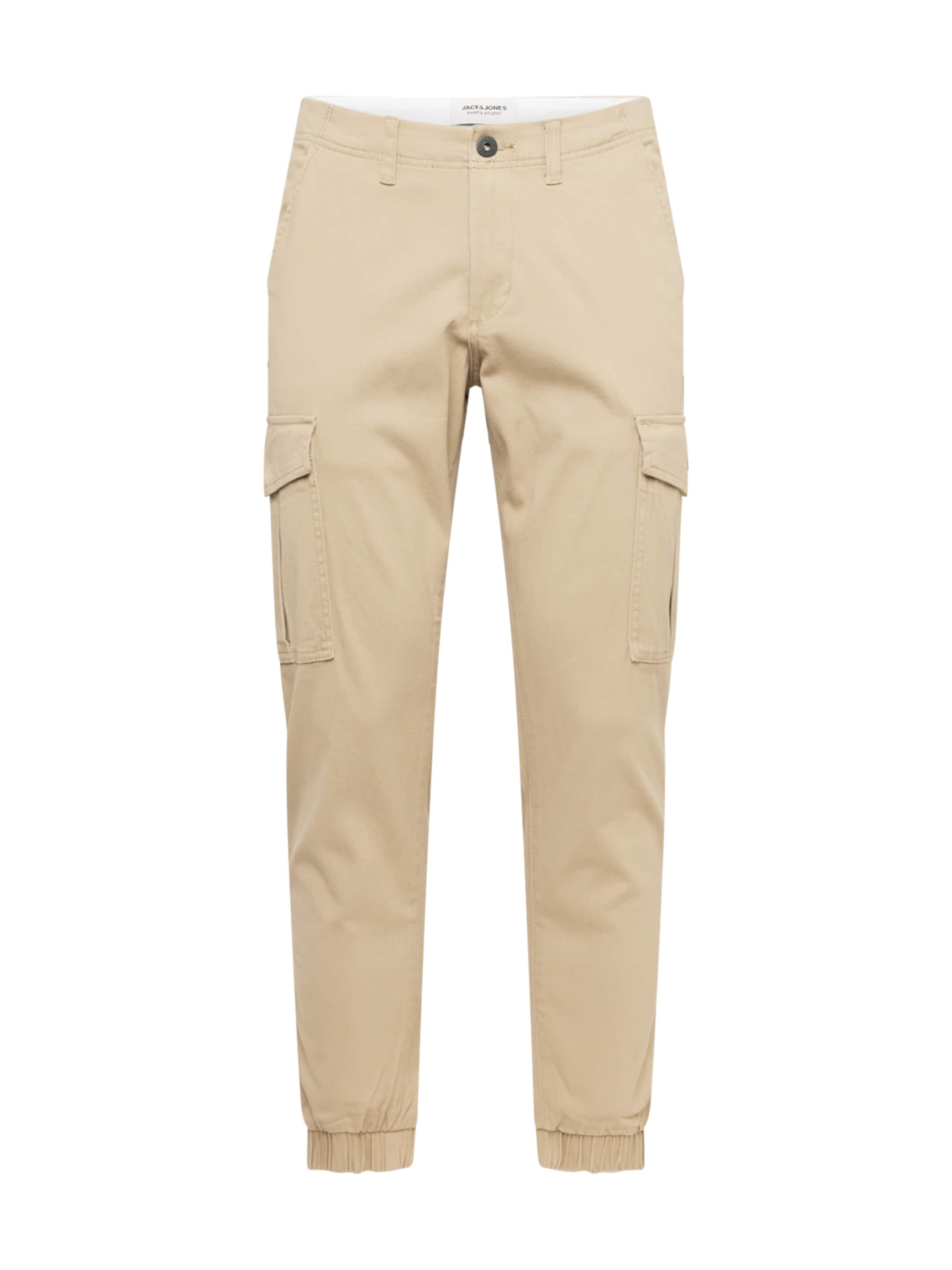 JACK & JONES Cargohose 'JJMarco Joe' in Beige: Vorderseite
