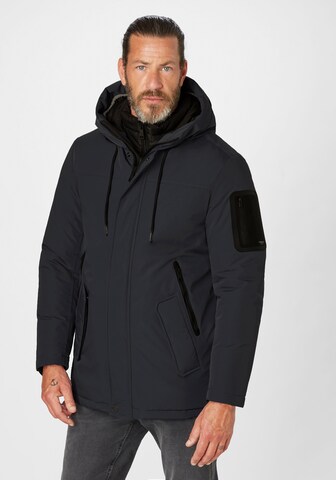 TRIBECA Performance Jacket in Black: front