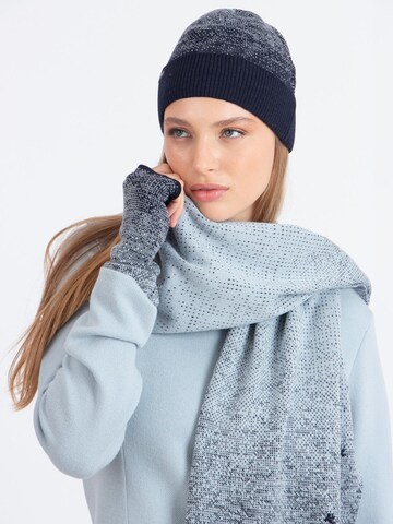 IVKO Beanie 'Murmuration' in Blue