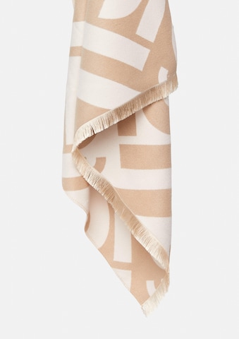 Écharpe comma casual identity en beige