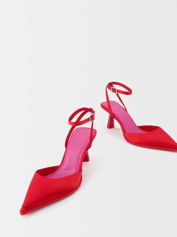 Décolleté di Bershka in rosso