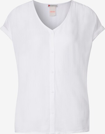 STREET ONE - Blusa en blanco: frente