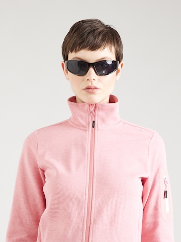 CMP Functionele fleece jas in Roze