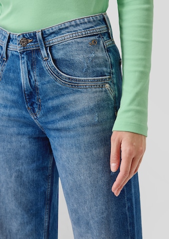 s.Oliver Wide Leg Jeans 'Suri' in Blau