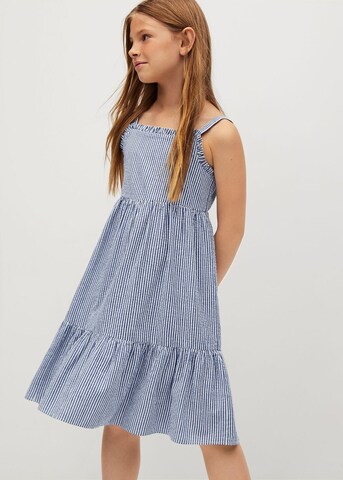 MANGO KIDS Kleid 'Finja' in Blau: predná strana