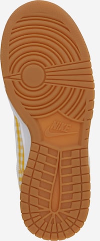 Nike Sportswear - Sapatilhas baixas 'Dunk' em amarelo