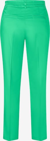 MORE & MORE Slim fit Pants in Green: front