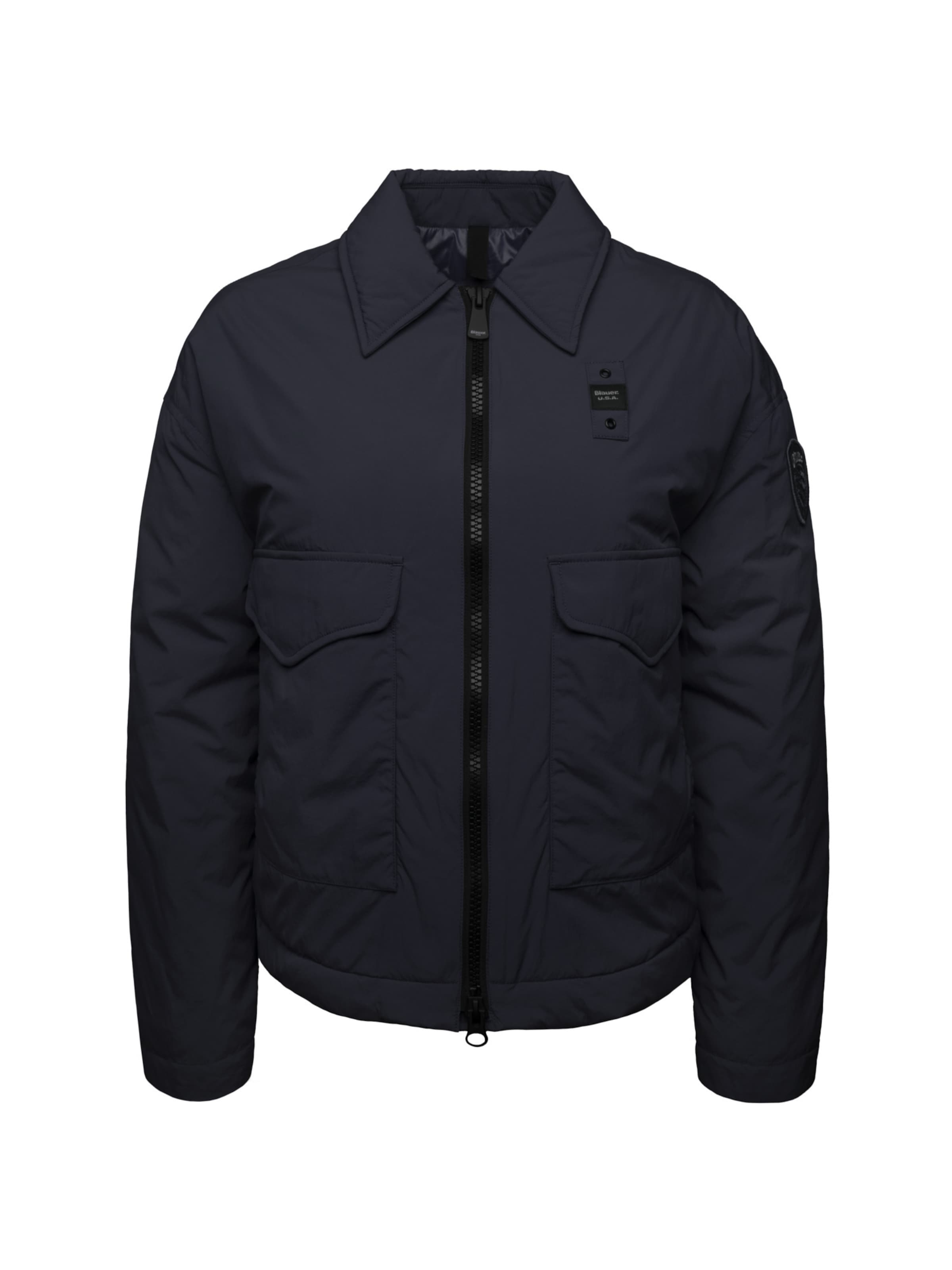 Blauer.USA Between-season jacket 'Clarence' in Blue: front