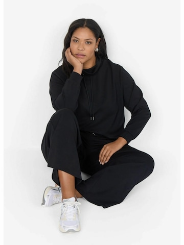 Wide leg Pantaloni 'Sabina' di Wasabi Concept in nero