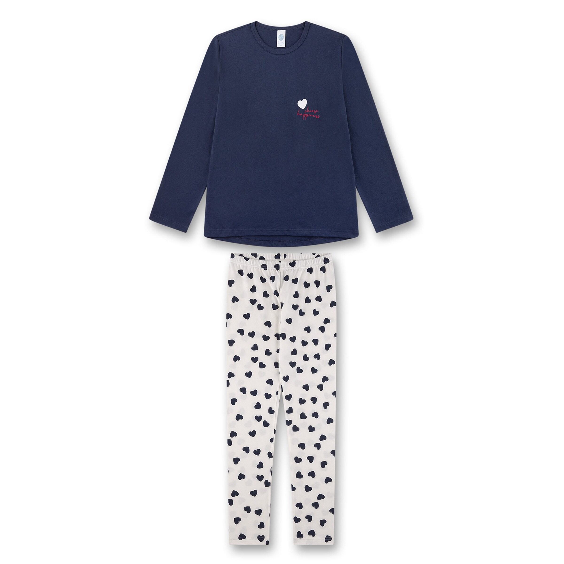 Sanetta Piżama w kolorze niebieski: przód