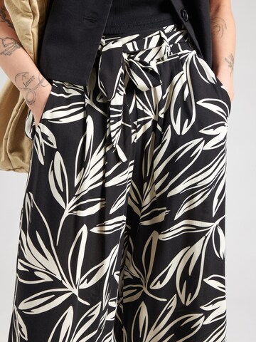Hailys Wide leg Pleat-front trousers 'Ci44ra' in Black