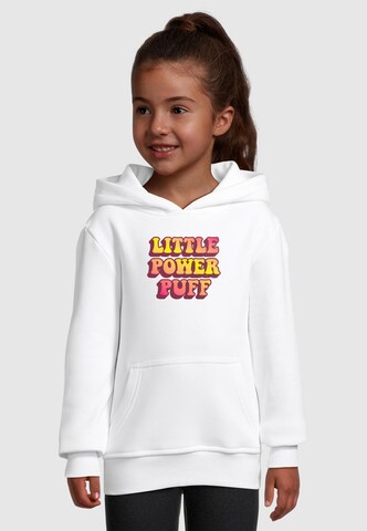 Merchcode Sweatshirt 'Power Puff' in White: front