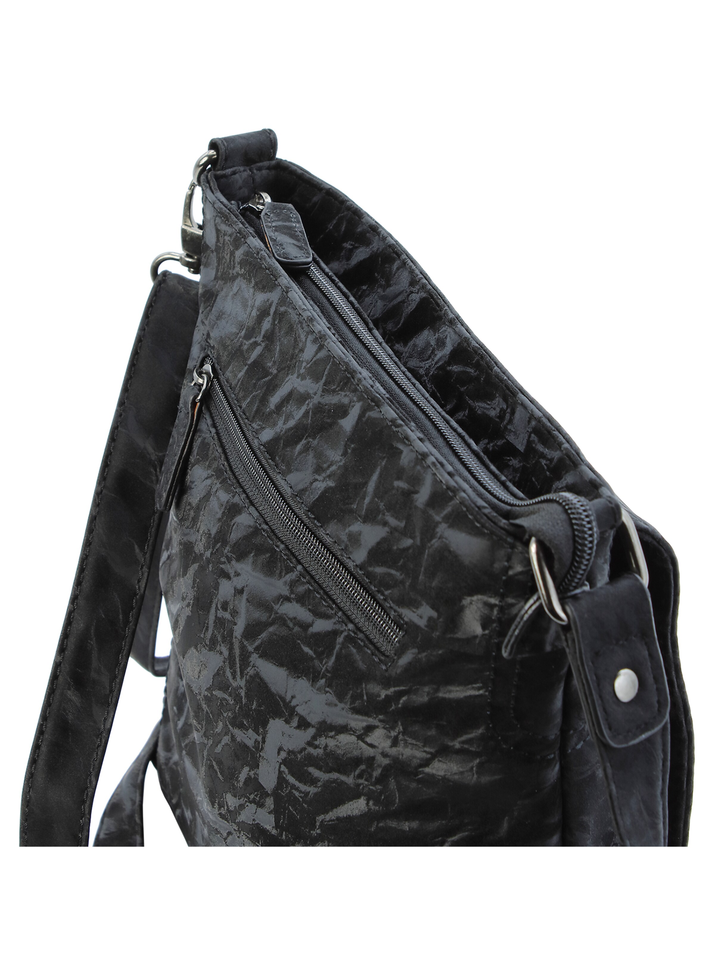 Jennifer Jones Crossbody Bag in Black