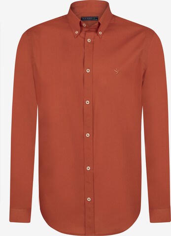 Felix Hardy Regular fit Риза в оранжево: отпред
