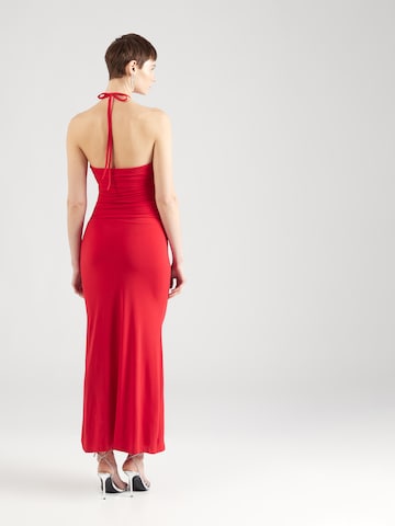 Robe de soirée 'Rosette' Nasty Gal en rouge