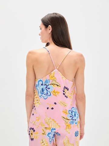 Haut 'Caraco' Lola Casademunt en rose