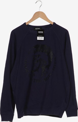 DIESEL Sweater XL in Blau: predná strana