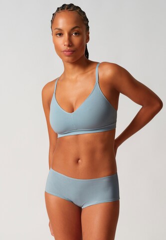 Skiny Bustier BH in Blauw: voorkant