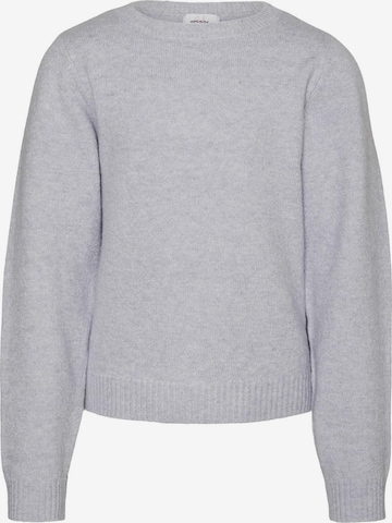 Vero Moda Girl Trui 'Doffy' in Grijs: voorkant