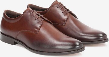 Kazar Lace-Up Shoes in Brown