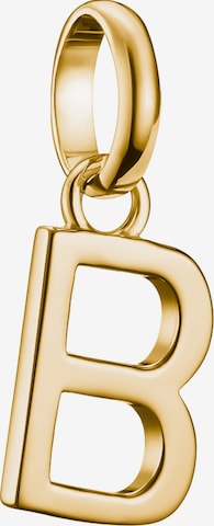 Thomas Sabo Anhänger 'Buchstabe B' in Gold: Vorderseite