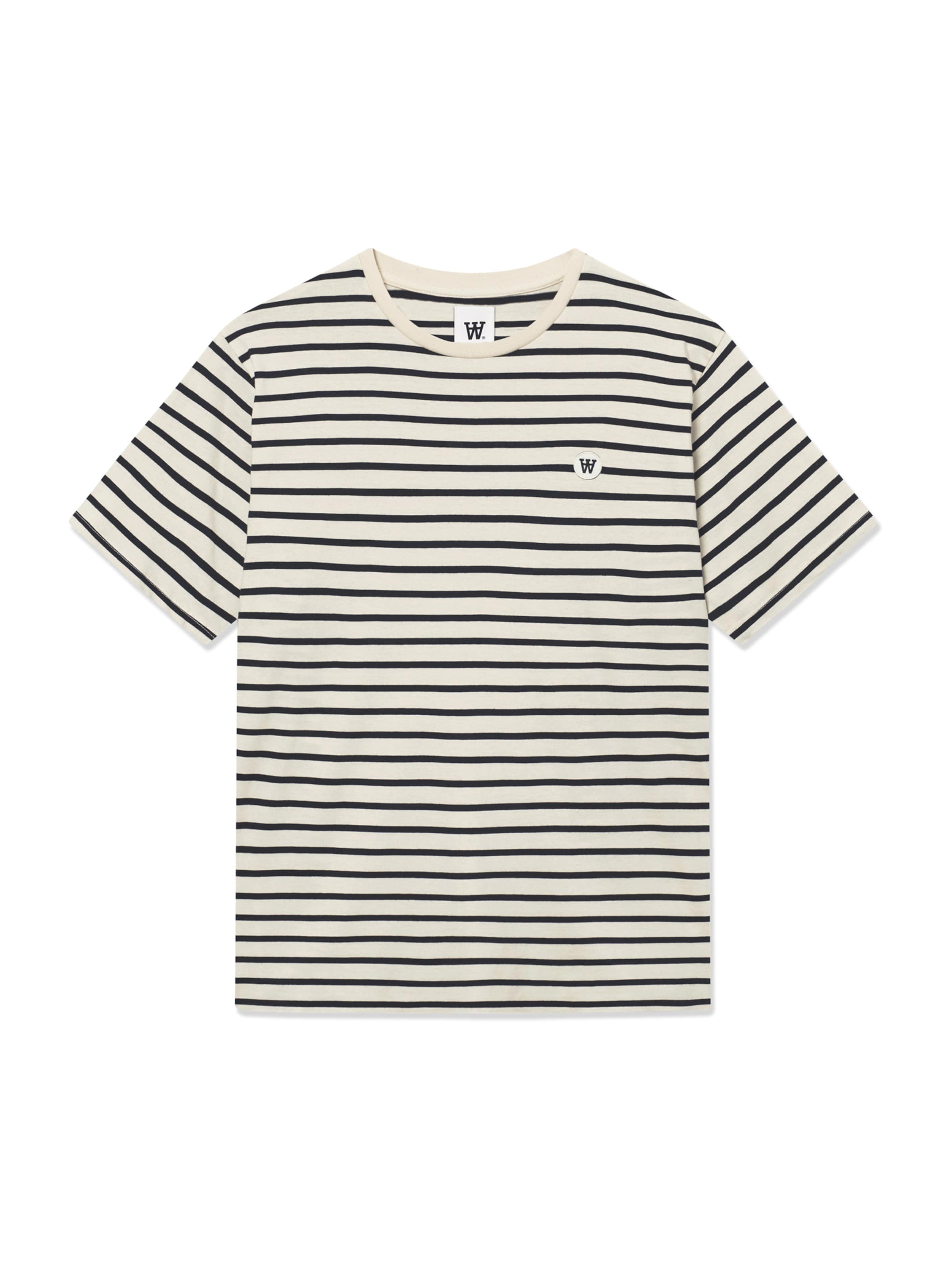 T-Shirt 'WWAce' WOOD WOOD en noir : devant