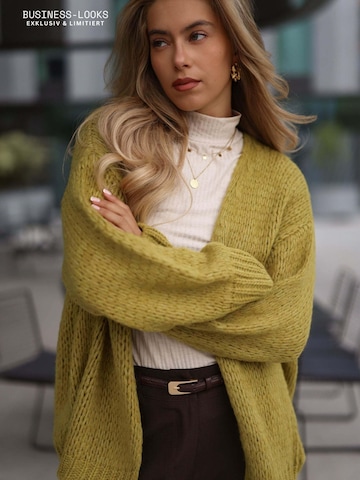 SASSYCLASSY Oversizestrickjacke‌‌ in Grün