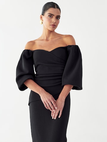 BWLDR Cocktailjurk 'Jessamy' in Zwart