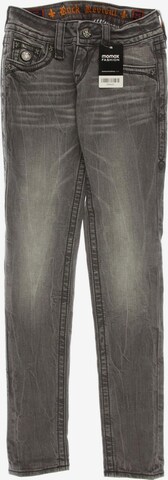 Rock Revival Jeans in 25 in Grey: front